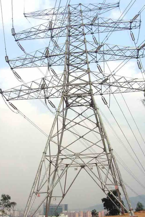 220kV馬坪線(xiàn)鋼管塔
